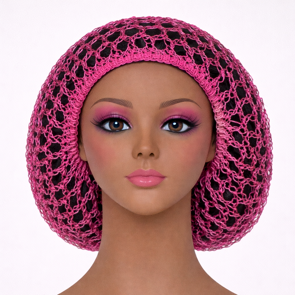 Multi-Color Crochet Hair Net