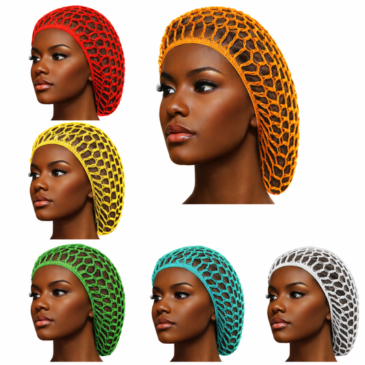 Multicolor Crochet hair Net