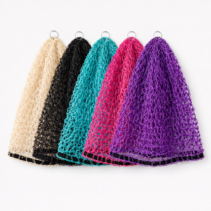 Multi-Color Crochet Hair Net