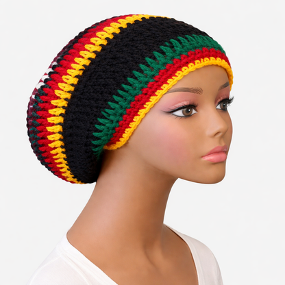 Heritage Stripe Crochet Cap